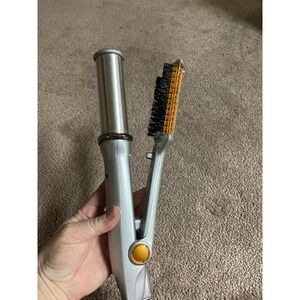 InStyler Rotating Hair Straightening Curling Hot Iron 1 1/4" IS1001 Tested Works